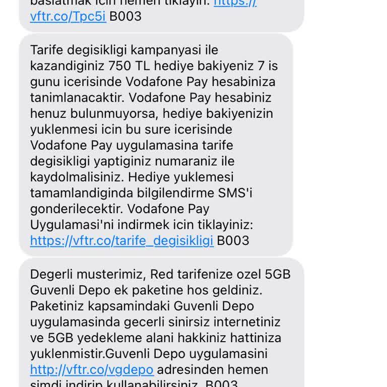 Vodafone'dan Vodafone Pay Kartı Kampanyası
