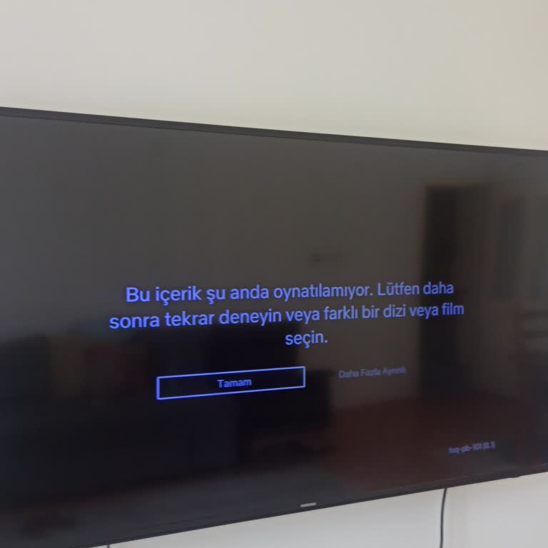 Samsung Netflix İçerik Oynatılamıyor Sorunu