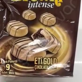 Eti Browni Tek Tek Paketli 9, Biri Boş Paket Kapatılmış 8 Adet Çıktı!