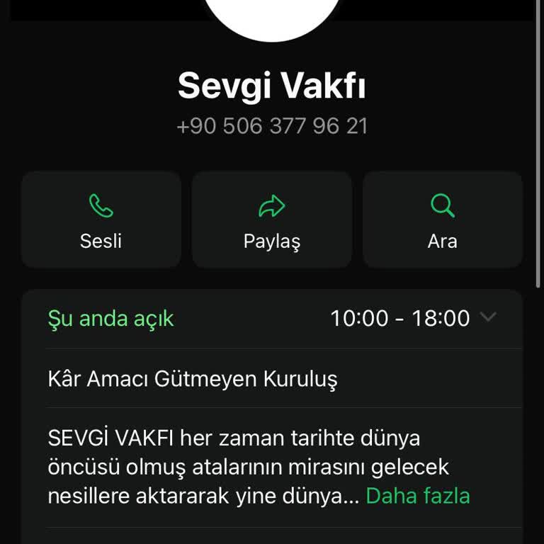 Sevgi Vakfı (Burs Başvuru) Şüpheli Sosyal Yardım Talebi Ve Kişisel Bilgilerin Güvenliği