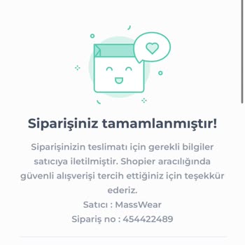 Shopier Masswear Giyim Pişmanlığı
