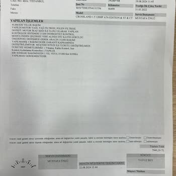 Opel Odak Plaza Opel Crosland X Add Blue Arızası