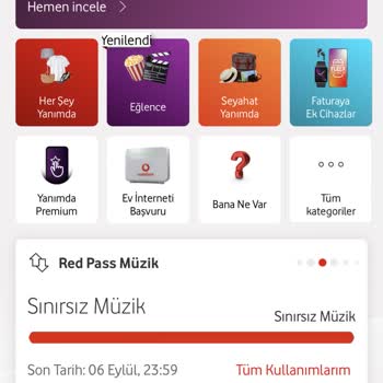 Vodafone Red Sosyal Paket Kullanım Sorunu
