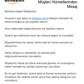 Amazon Bir Aydır Bekleye İade Parası