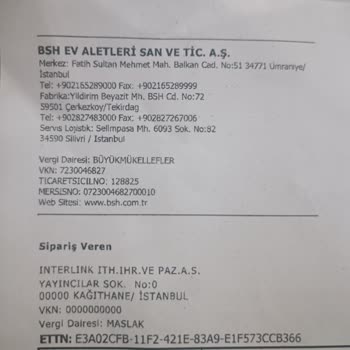 Bosch Bulaşık Makinesi Kurutma Sorunu Ve Yetersiz Servis