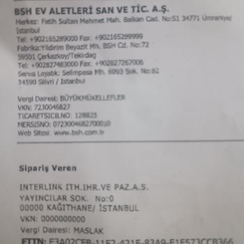 Bosch Bulaşık Makinesi Kurutma Sorunu Ve Yetersiz Servis