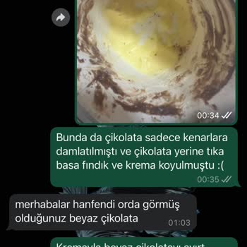 Myra Çikolata Evim Profesyonel Olmayan Firma Sıkıntısı