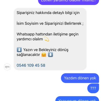 Almira Butik Pişmanlık İade Yapmıyor Değişim De Kendi İsteğine Göre!