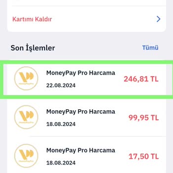 Migros Money Paypro Kart
