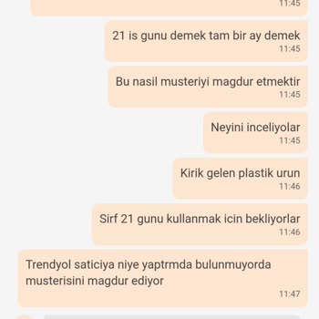 Trendyol Kırık Ürün Ve Uzayan İade Süreci Mağduriyeti
