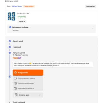 Hepsijet 10 Gündür Teslimat Yapmıyor