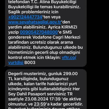Yanlış Yurt Dışı Paketi Ücreti ile Mağduriyet
