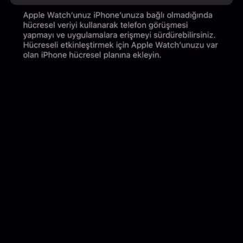 Turkcell eSIM Sorunu: Apple Watch Cellular Aboneliği Kullanılamıyor