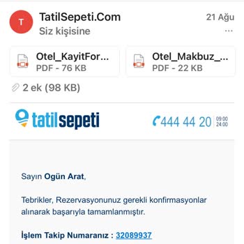 Tatil Sepeti Alanya Otel Rezervasyonunda Yaşanan Ek Ücret Sorunu