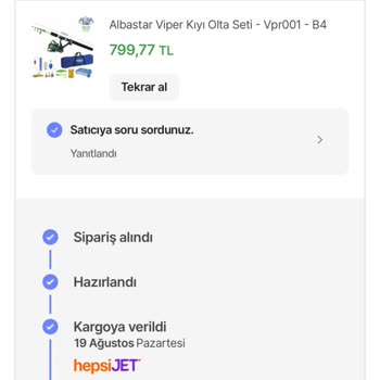 Hepsijet Kargonun Zamanında Kargo Teslim Etmemesi