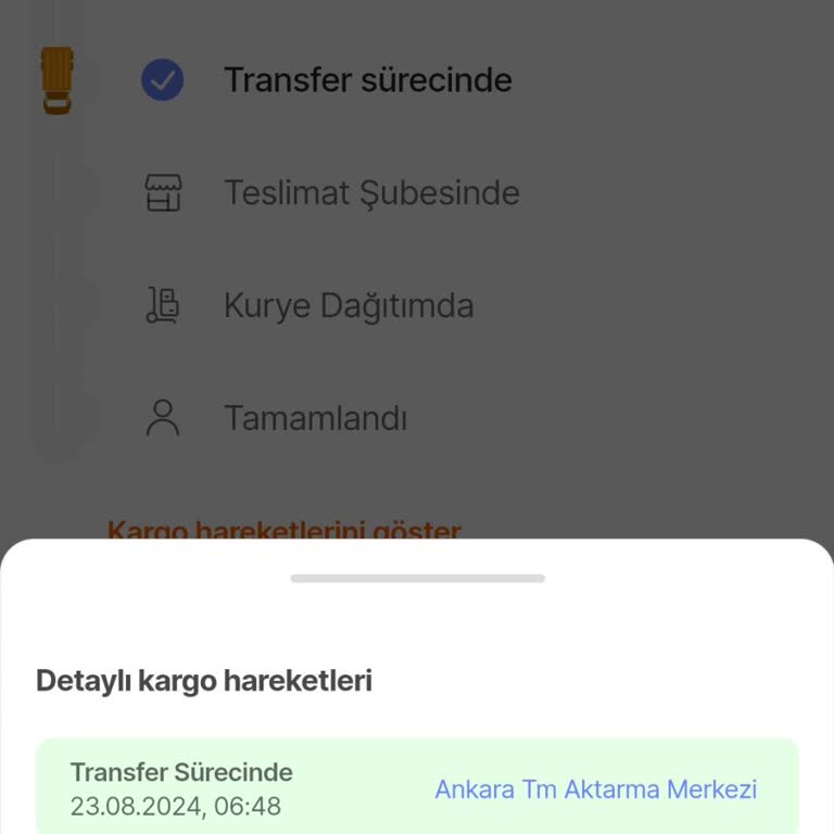 Hepsijet Ankara Transfer Merkezi