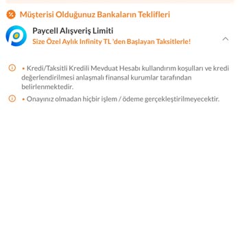 Paycell Ön Onaylı Kredi Hakım Olmasına Rağmen Reddediliyor