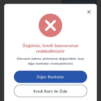 Paycell Ön Onaylı Kredi Hakım Olmasına Rağmen Reddediliyor