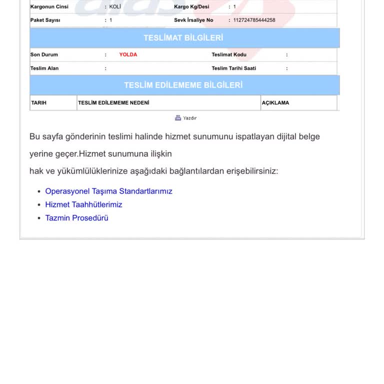 N11 Siparişim Adresime Ulaşmadı Ve Param İade Edilmiyor
