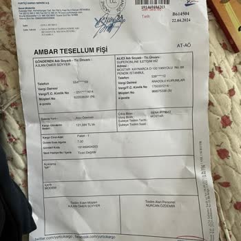 Yurtiçi Kargo Ürün Teslim Edilmemesi Sonucu Ortaya Çıkan Mağduriyet