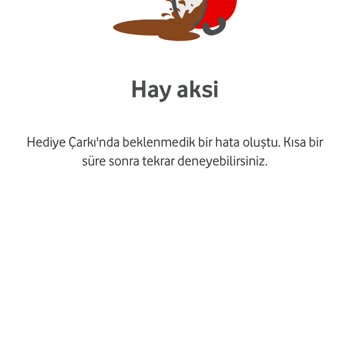 Vodafone Hediye Çarkı Sorunu: Haftalardır Çözüm Yok