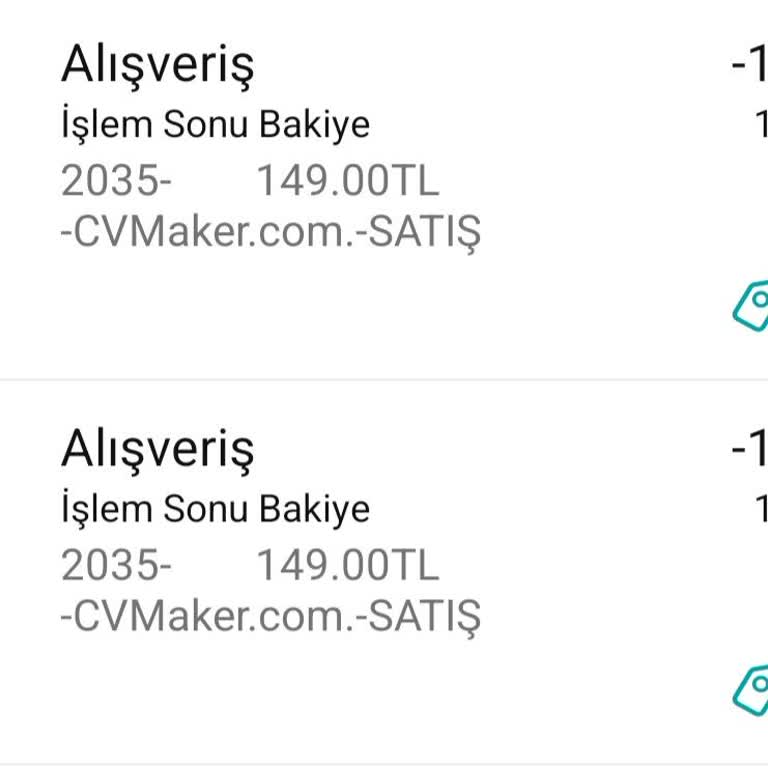 CV Maker Şikayet