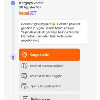 Hepsiburada Teslim Edilemeyen Ürünler.