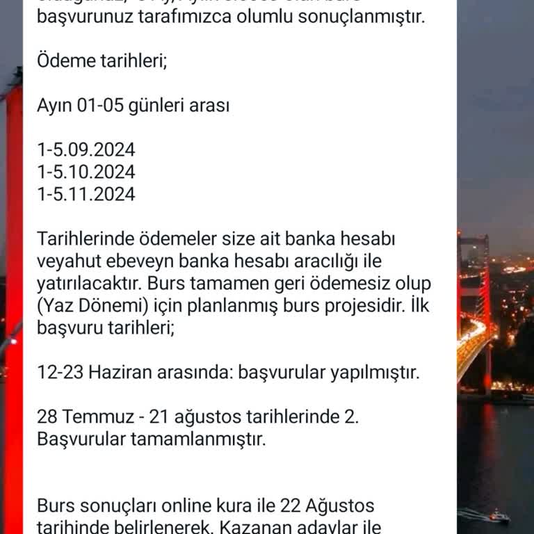 Acıbadem Vakfı (Burs Başvurusu) Güvenilir Olmayan Burs Başvurusu Ve Kişisel Bilgilerin Korunması