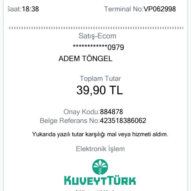 Hepsiburada Hesabımdan Bilgim Dışında Çekilen Tutarın İadesi Talebi