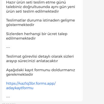 Forms.app Forms App Bilgilerimi İstedi