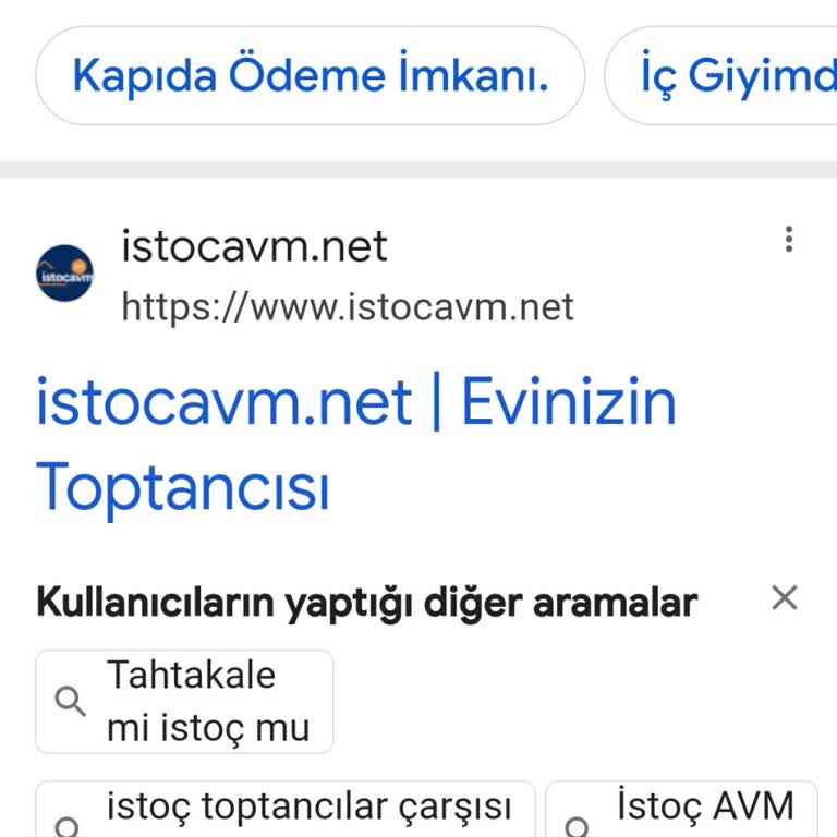 Şengül O*** İstoç AVM Den Şikayetçiyim