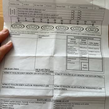 Karasu Devlet Hastanesi'nde Yaşanan Tatsız Olay