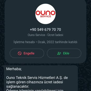 Vatan Bilgisayar, Ürün Servis Sürecinde Müşterisine Sahip Çıkmaması.