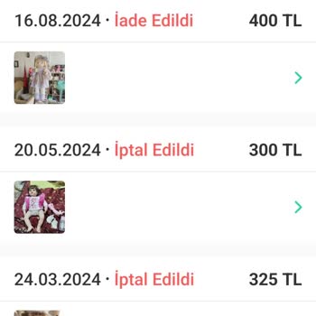 Trendyol İade Edildi Yalanı Ve Ürünün Kaybolması Nedeniyle Şikayetim.