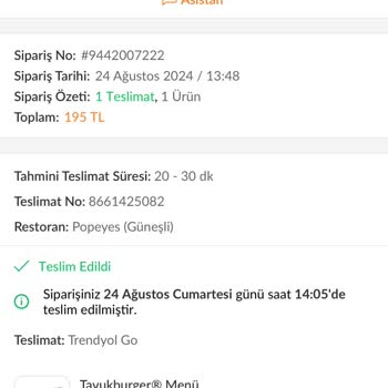 Popeyes Ürün Eksiliği Ve Özensizliği