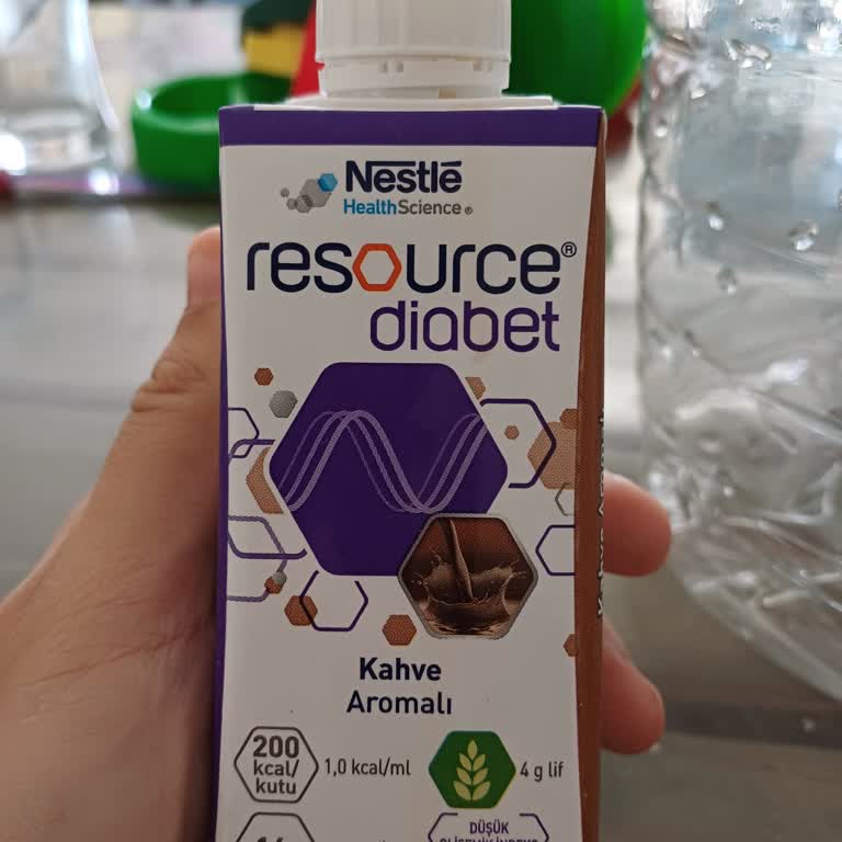 Nestle Resource Diabet İshal Yaptı