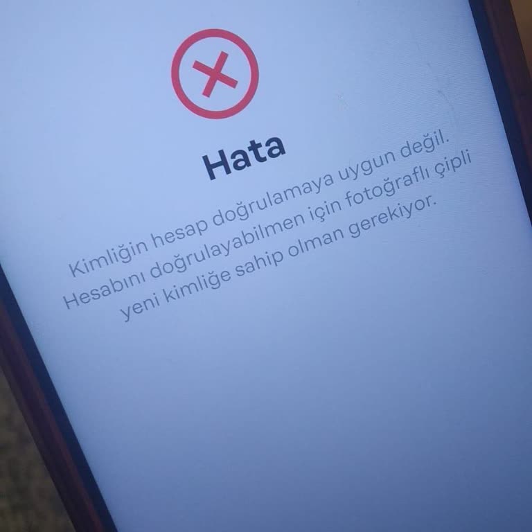 Papara NFC İle Kimliğimi Onaylamıyor