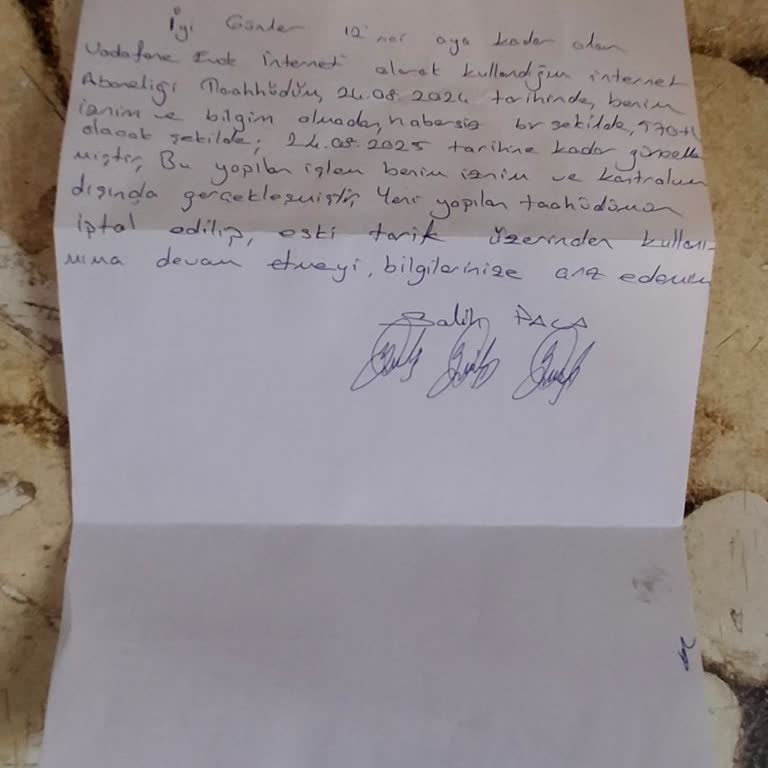 Vodafone Evde İnternet Pişmanlıktır