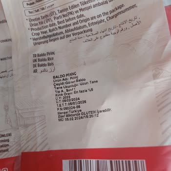 Tat Bakliyat Böceklenmiş Ve Kelebeklenmiş Pirinç