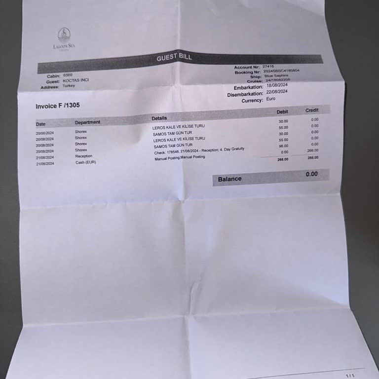 Selectum Blu Cruises Hizmet Bedeli Ve Yanıltıcı Bilgilendirme Sorunu