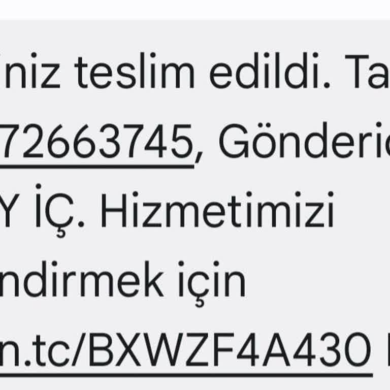 MNG Kargo Teslimat Yapmadığı Halde Teslim Edildi Mesajı Gönderiyor.