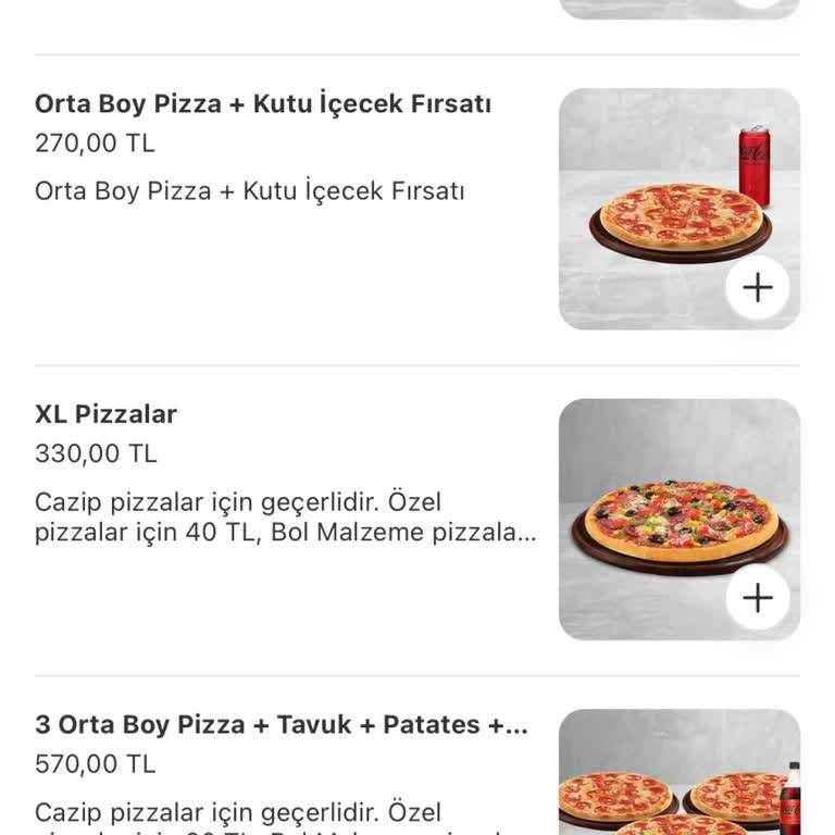 Domino's Pizza Ayvalık Şubesi Fiyat Farkı!