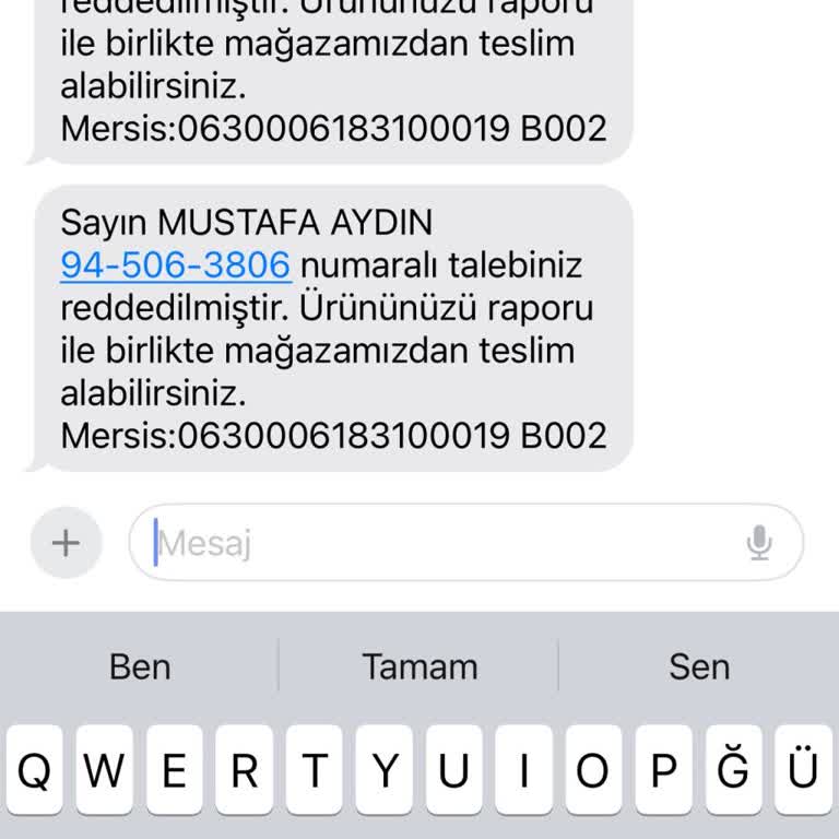 Lufian Mağazasında Garanti Süresi İçinde Renk Solması Sorunu