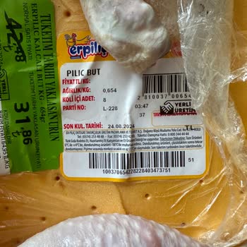 Migros'tan Alınan Bozuk Tavuk Sorunu