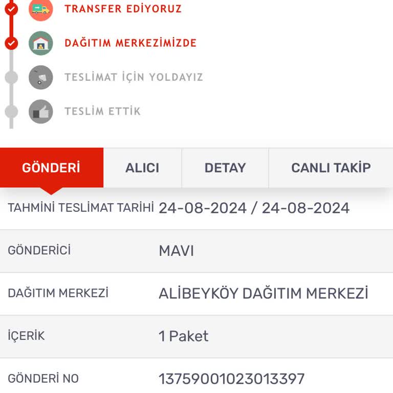 Kargom Sende Kargoyu Getirmiyor