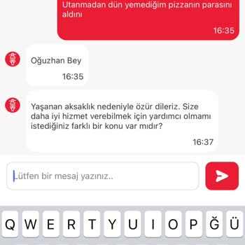 Tıkla Gelsin Eksik Sipariş Ve Müşteri Hizmetleri İletişim Sıfır Yok