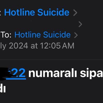 Suicide Hotline Kargo Süreci İle İlgili