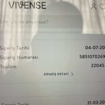 Vivense Paramı İade Etmiyor