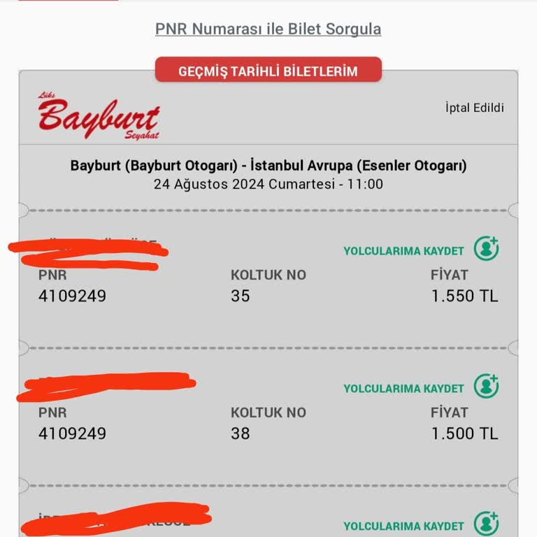 Obilet Bilet Kendilerinin Bilet İptali Ve Yaşadığımız Mağduriyet