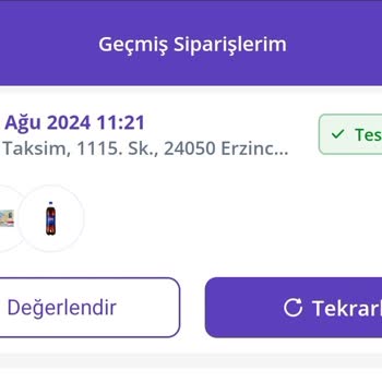 Getir Tarihi Geçmiş Süt